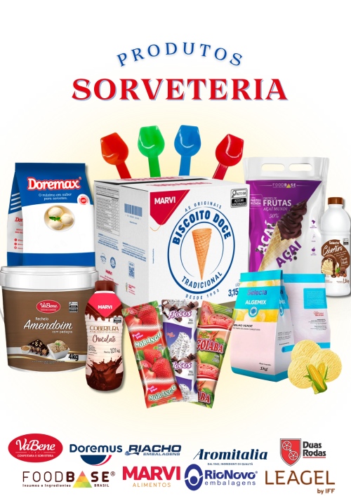 Produtos para Sorveteria