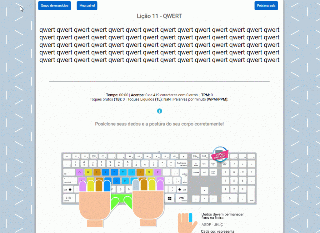 Conheça Jogos de Digitação Online Grátis para treinar os dedos