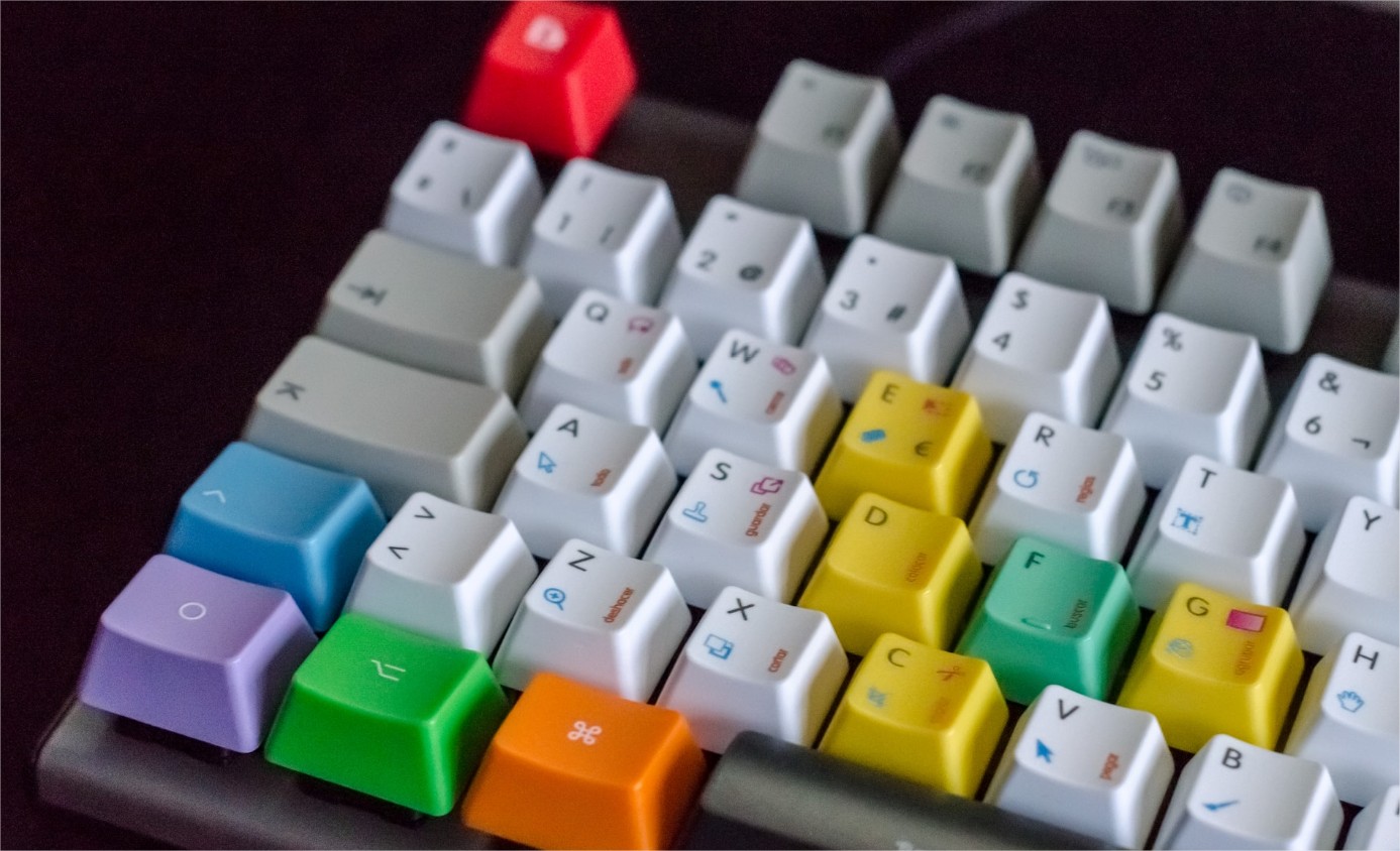 teclado para teste de digitação