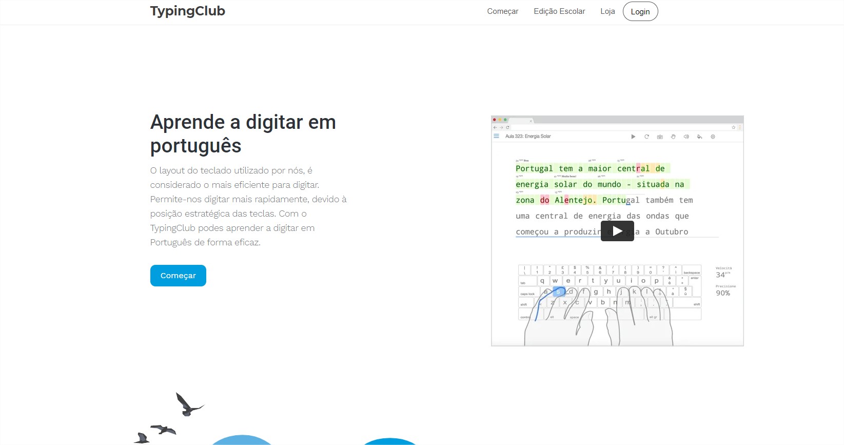 Curso online de digitação grátis com certificado