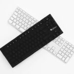 tipos de teclad- teclado branco e teclado preto
