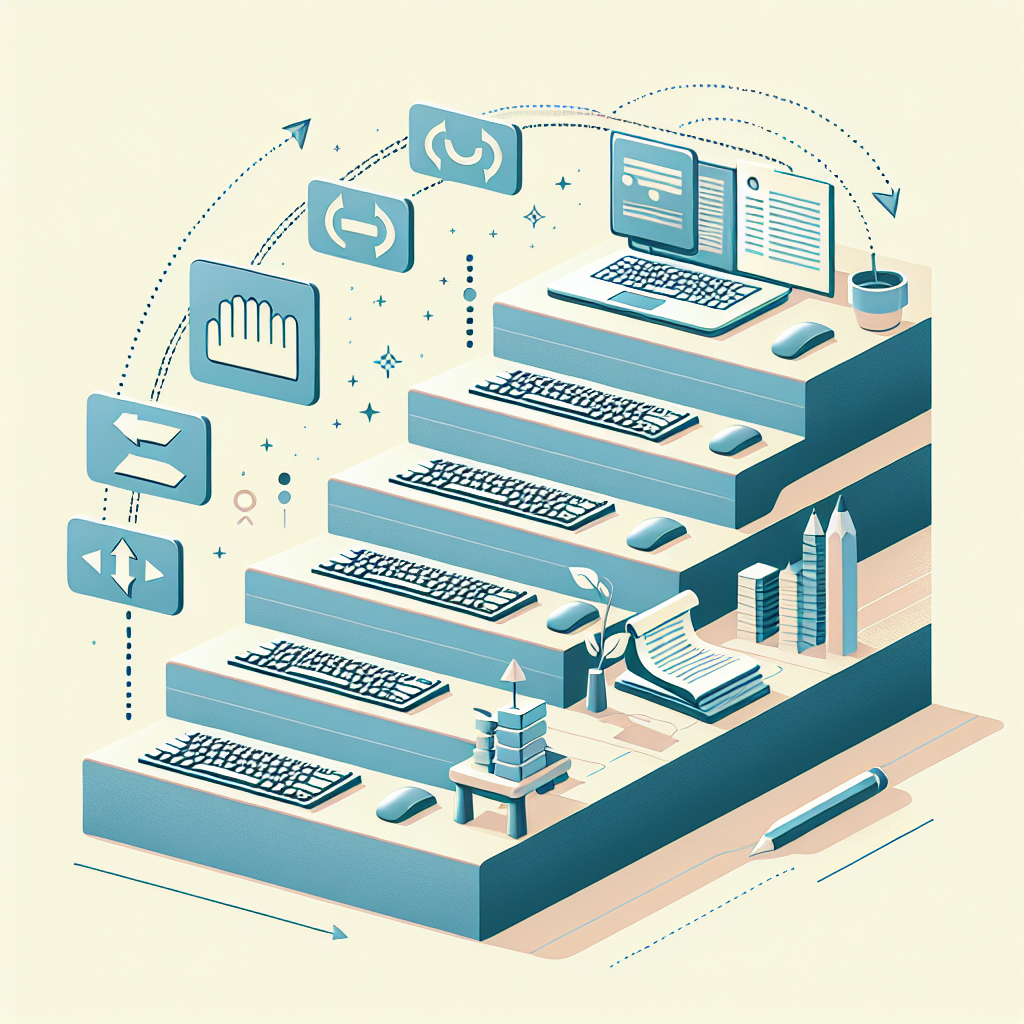 Exercícios de digitação por nível: iniciante ao avançado