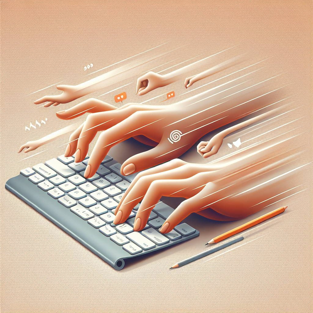 Aumente sua produtividade com digitação rápida